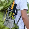 Hiking Stick Aluminum Alloy Portable Lightweight Telescopic Walking Stick for