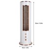 Desktop Bladeless Fan 3 Speed Wind Tower Shaped USB Rechargeable
