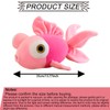 XiRiDa Pink Goldfish Stuffed Animal Simulation Fish Plush Toys Gift