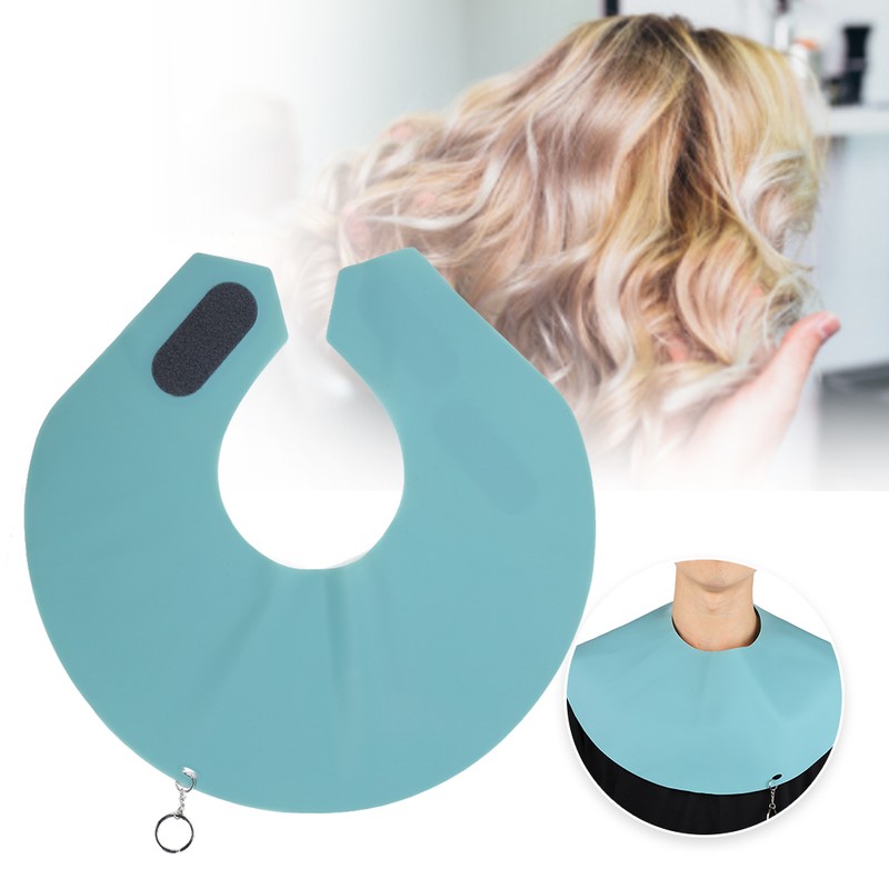 Waterproof Barber Shop Hair Coloring Dyeing Neck Shawl Wrap Haircut