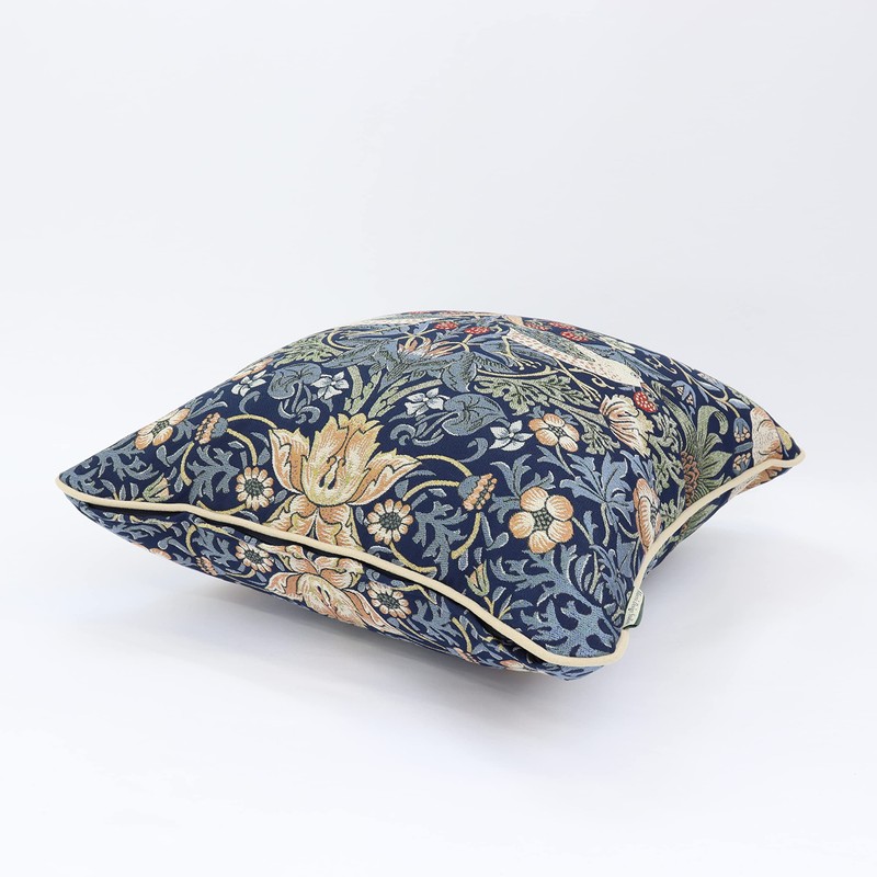 Kawashima Textile Celcom Morris Design Studio LL1710 Strawberry Thief Cushion