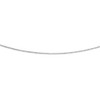 DUR K2527.45 Pea Necklace Rhodium-Plated 925 Sterling Silver 45 cm,