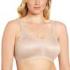 PLAYTEX Womens 18 Hour Wireless Seamless Full-coverage T-shirt With Smoothing