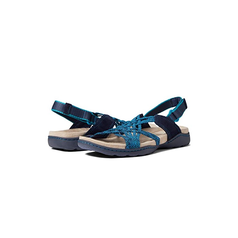 Clarks Amanda Ease , Navy Combi, 10 Medium
