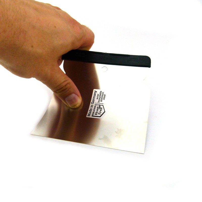 Japanese Spatula Stainless Steel Rust-Proof Acid Resistant Flexible 4-Piece Set