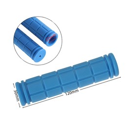 GYWHOOFT 4 Pieces Blue Bike Handlebar Grips,Non-Slip-Rubber Grips,Bicycle Handle Bar Mushroom Grips BMX for Kids Bikes Accessory