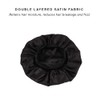 Willowbrie Satin Bonnet for Women Double Layered, Large Sleep Cap