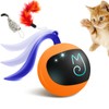 Migipaws Interactive Cat Ball Toy Set, Fun Tracker, Automatic Rolling