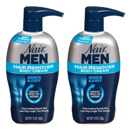 Nair Men Crema Depiladora Para Hombres 368 Gr 2 Pack Delicadas Y Sensibles
