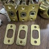 Schlage 3 Pack Defiant Single-Cylinder Deadbolt Bright Brass Finish Keyed