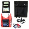 4 Badge Holder Caddy Neck Pouch Holders Passport ID Travel