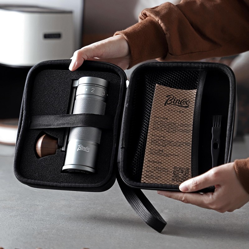 Bincoo Foldable Manual Coffee Grinder with External Adjustable Setting,Coffee Bean