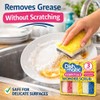 6 x Dishmatic Wonder Scrub Sponge Scourers – Non Scratch