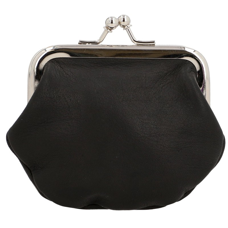 Gusti Fenja Leather Wallet with Clip Closure, Click Closure Clip