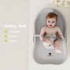 Giggleglow Baby Diaper Changing Pad with Adjustable Belt – Portable,