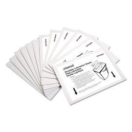 Universal 38026 Shredder Lubricant Sheets, 5.5-Inch X 2.8-Inch, 24/Pack,White