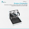 MARINE CITY Adjustable Folding Cup Holder, 304 Stainless Steel -