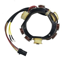 MOTOCEO Stator For Johnson Evinrude Outboard 12Amp 173-4560 584560 763763 35 40 50 60 65 70HP 1992-2005 2/3Cyl 2Stroke Loop Charged