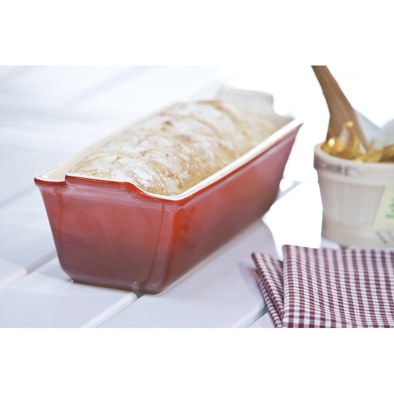 Le Creuset Stoneware Heritage Loaf Pan, 9" x 5" x
