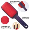 1PCS Double Sided 2 in 1 Velvet Clothes Brush for