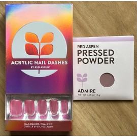 Red Aspen Branching Out, Ottilie Acrylic  & Admire Pressed Powder