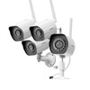 Zmodo 1080p Full HD Outdoor Wireless Security Camera System, 4