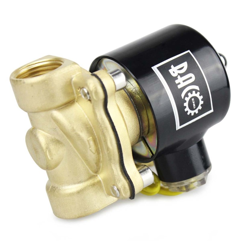 BACOENG DC24V 1/2 Inch Brass Solenoid Valve Electric Water Gas