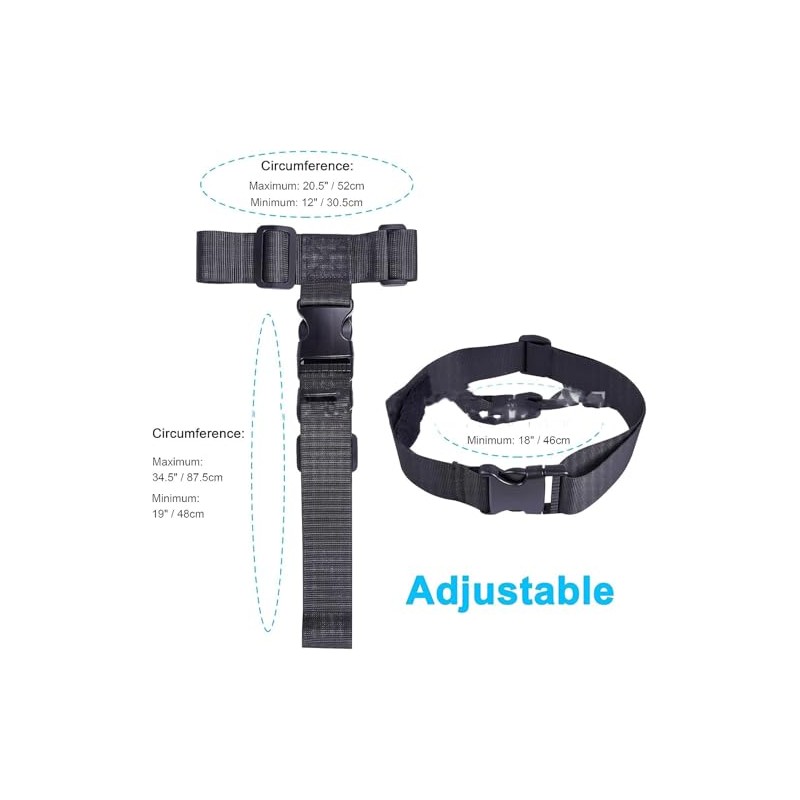 Adjustable Luggage Connector Straps,Add A Bag Strap,T-tybe Belt,Luggage Bind Accessories