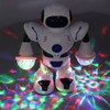 Electric Robot Toys Cooling Light Swing Arms Legs Dancing Robot