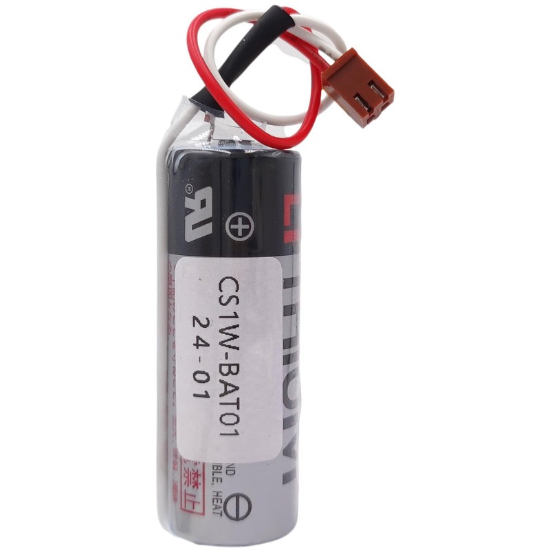 Zivases (5 Pack) ER17500V/3.6V Battery ER17500V 2700mAh CS1W-BAT01 Batteries Compatible