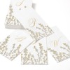 Caspari Berry Branches Single Initial Paper Guest Towel Napkins Letter