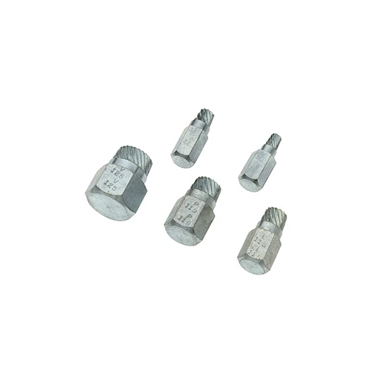 Superior Tool 05250 Bolt Extractor Kit, 5-Piece