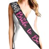 Til Death Do Us Party Sash - Real Crystal Rhinestone