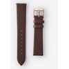 Wristology Replacemnt Watch band - Brown Leather 16mm - Quick