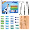 EVOTECH SCIENTIFIC Surgical Suture Set, Human Stitched Skin Model, Latest