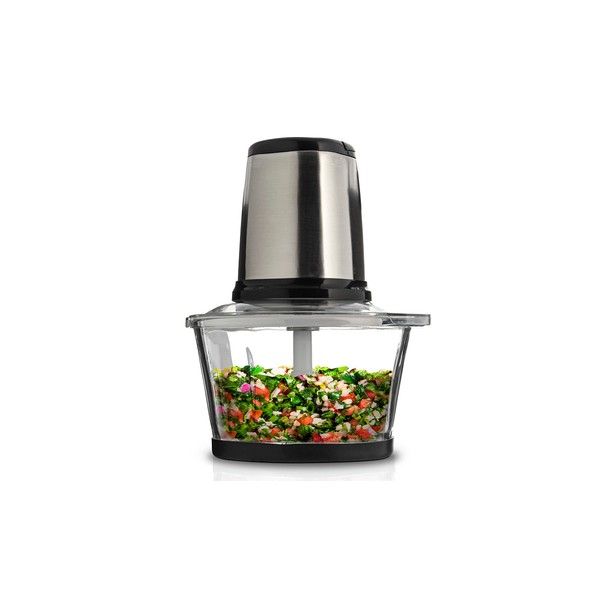Eternal Living Food Processors & Vegetable Chopper with Glass Bowl