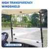 FIXHAWK EZGO Golf Cart Windshield Replacement Fit for EZGO TXT/
