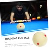 SUPVOX Billiard White Ball Cue American Billiards Snooker White Ball