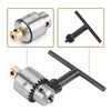 Drill Chuck, Micro 0.3-4mm Waterproof Anti-Corrosion JTO Taper Chuck with