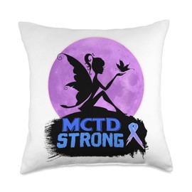 Mixed connective tissue disease Awareness Throw Pillow