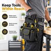 Electrician Tool Pouch for Work – Multi-Pocket Oxford Cloth Waist