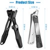 FULUNS Nail Clippers for Thick Nails for Seniors Ingrown Toenail