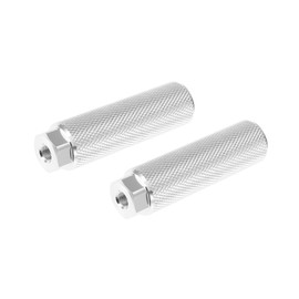 Motoforti 1 Pair Axle Rear Foot Pegs Footrests for BMX MTB Bike Fit 3/8" Axles Long-lasting