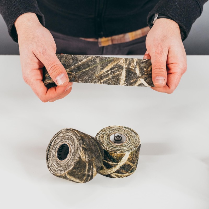 GEAR AID Camo Form Self-Cling and Reusable Fabric Camouflage Wrap,