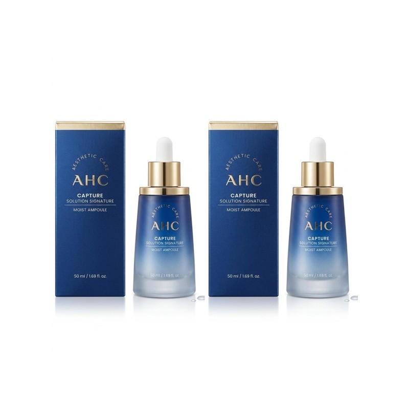 AHC Capture Solution Signature Moist Ampoule 50ml x 2 Hyaluronic
