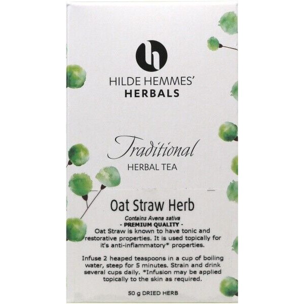 3 x 50g HILDE HEMMES HERBALS Oat Straw Herb (150g) Traditional Herbal Tea