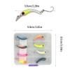 duisoad 8 Piece Trout Wobbler Set Fishing Lure Set Artificial