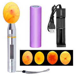 Cold Light LED lamp Egg Illuminator Egg Hatching Illuminator Suitable for Eggs, Duck Eggs, Bird Eggs, All Kinds of Eggs Illuminator