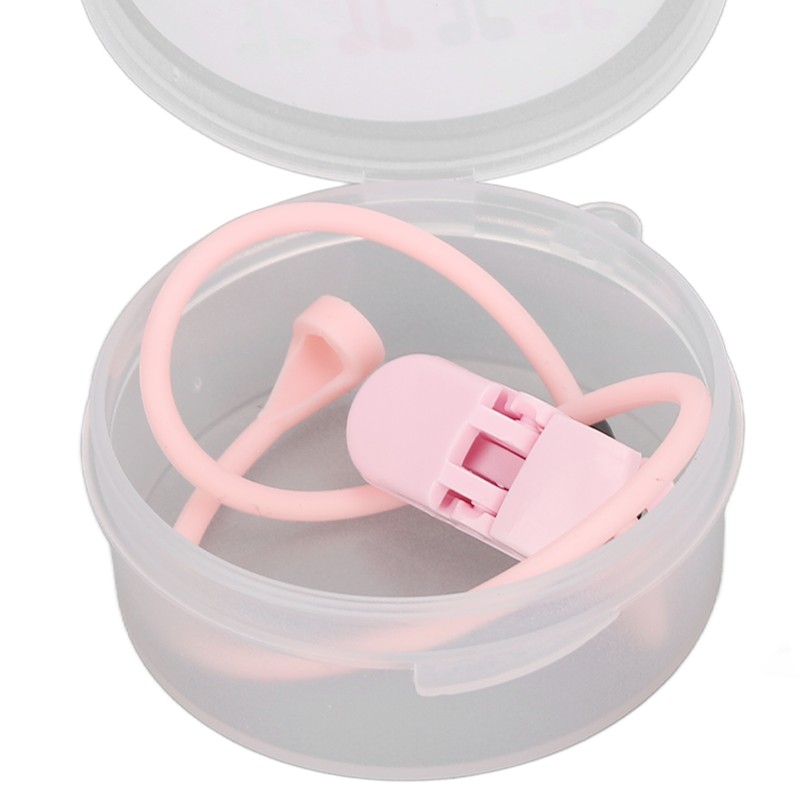 Hearing Aid Clips Pink Green Combination Set Portable Compact Flexible