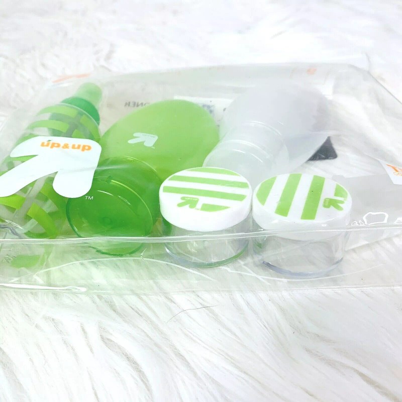 Up&Up New Travel Containers Kit TSA Compliant 6 Pack Labels